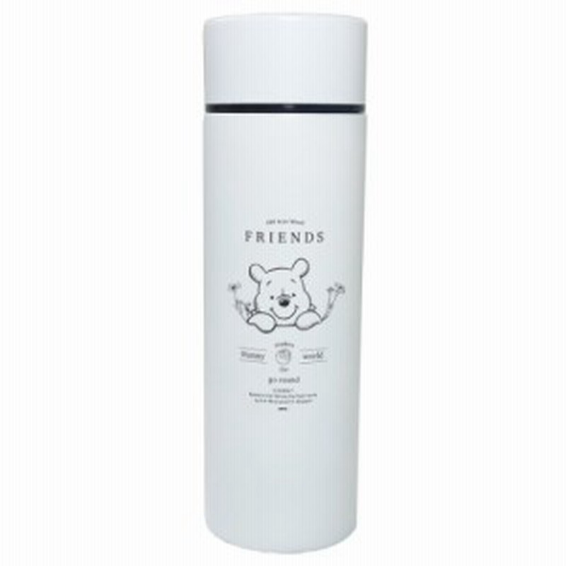 くまのプーさん ミニ 保温保冷水筒 ポケット ステンレスボトル ナチュラル プー ホワイト ディズニー キャラクター グッズ 通販 Lineポイント最大get Lineショッピング