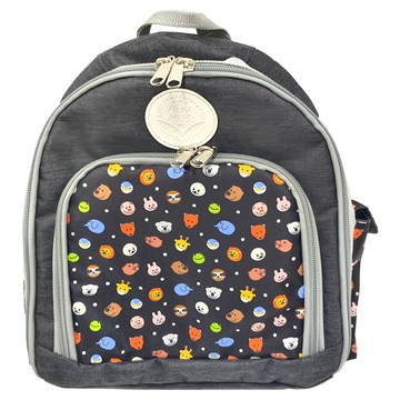 SO In SEWInG 所以相縫 Soin 獨家花色愛尼背包 - 快樂動物園  1個  高 27 cm × 寬 28 cm × 厚度 12 cm