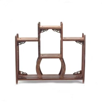 新中式甜品臺展示架寶寶周歲宴國風擺件古風甜品臺青花陶瓷果盤