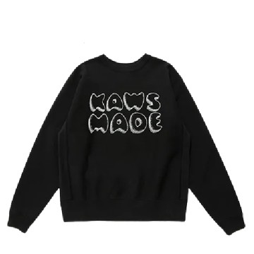 HUMAN MADE X KAWS KAWS MADE SWEATER BLACK
