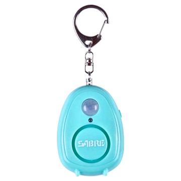 SABRE 沙豹 2in1 移動偵測隨身警報器 120分貝 附鑰匙圈  1個