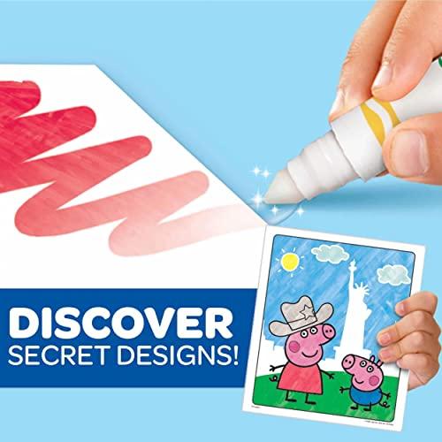 Crayola Color Wonder Coloring Pad Markers-Peppa Pig -75-70000