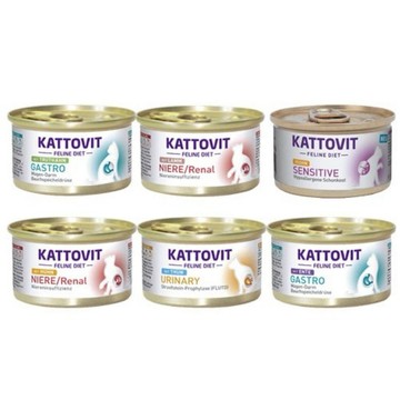 ✨貓日常✨KATTOVIT 康特維 處方 貓罐85g 腎臟保健|泌尿保健｜胃腸保健|照顧糖尿病｜低敏配方