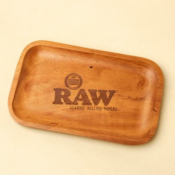 黑羊選物 台灣現貨 RAW Wooden Rolling Tray 實木捲煙盤 捲菸木盤 原裝進口 原木製作 捲菸盤