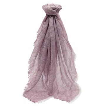 【LONDEE龍笛】波斯緹花羊毛圍巾