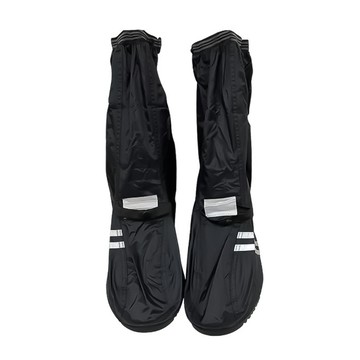 波特 尼龍防雨鞋套 (厚底) 1雙入 耐磨 止滑  M  黑色