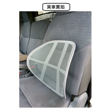 【CAR WAY】CAR WAY透氣腰靠 灰色-1入(腰靠 座椅)