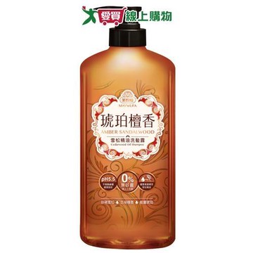 美吾髮琥珀檀香雪松精油洗髮露700ml【愛買】