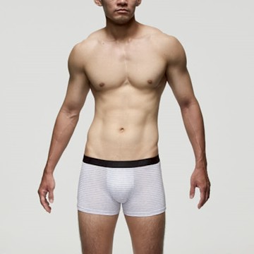 DADADO-黑標系列 M-3L貼身中腰四角男內褲(休閒灰) 細緻高針數布料-GK6260FL