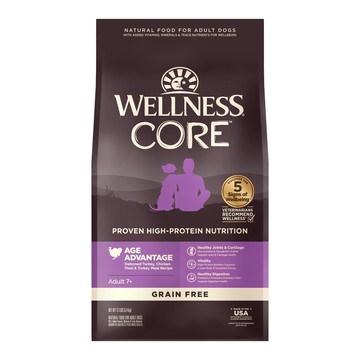 Wellness -Core無榖熟齡犬特調照護12LB~狗狗/減肥犬/小成犬/室內犬/全齡犬/低卡保健/乾糧飼料