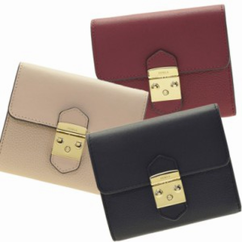 Furla 財布 フルラ 二つ折り財布 メトロポリス Metropolis S Pu28 人気 二つ折り ミニ財布 可愛い 薄い 折りたたみ オシャレ 使いやすい 通販 Lineポイント最大1 0 Get Lineショッピング