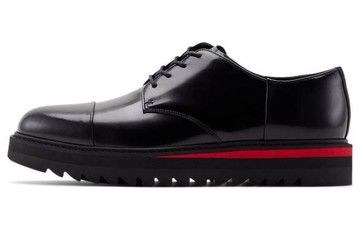 ONITSUKA TIGER DERBY BLACK CLASSIC RED