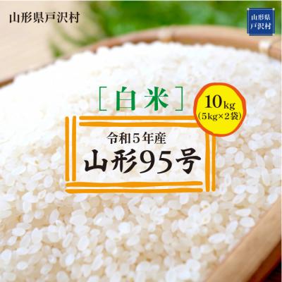 ふるさと納税 戸沢村 令和5年産 山形95号10kg(5kg×2袋) 山形県戸沢村