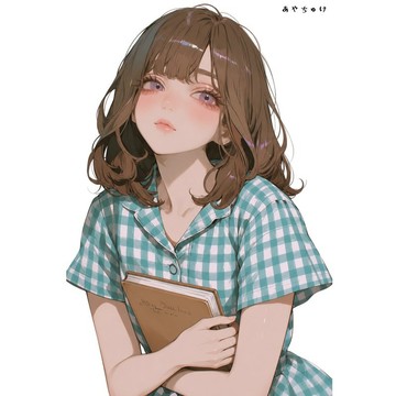 【8 月新品】07-139-0058 人物貼紙 簡約夏日女孩