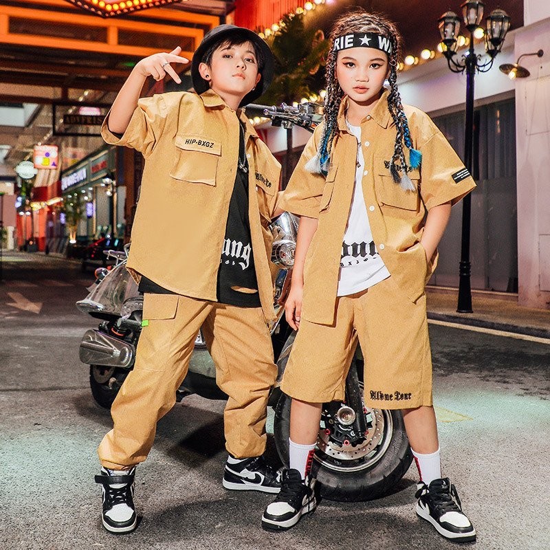 キッズダンス衣装 ヒップホップ セットアップ 原宿系 HIPHOP 子供服 黒 ベスト パンツ ジャズダンス ダンス 応援団 団体服 体操服  I9LHWYnhOX, ダンス、バレエ - esquelles.org