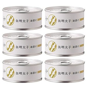 ふくや 缶明太子 油漬け 85G×6個