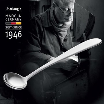 德國Triangle三角牌不鏽鋼蘸醬/甜品匙1入