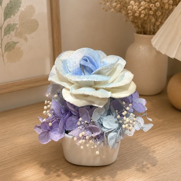 [快速出貨] 【粘粘&Hope花藝坊】 🎀擴香花 ♡漸層藍
