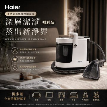 【Haier 海爾】A級福利品 多功能蒸氣織物清潔機 R9