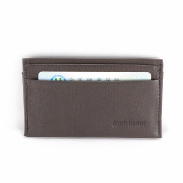 簡約極簡皮夾 咖啡色 名片夾-2個165元/個