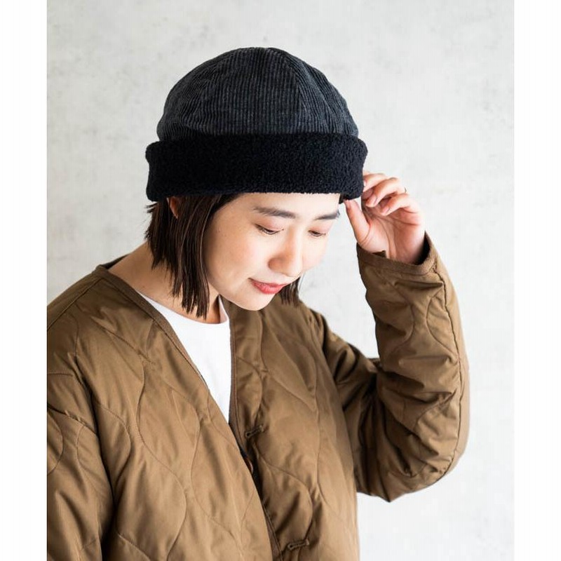 HIGHER ハイヤー 8wel STRETCH CORDUROY BEANIE ストレッチ