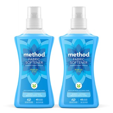 【method 美則】智慧環保衣物柔軟精 – 清新 1580ml x2入