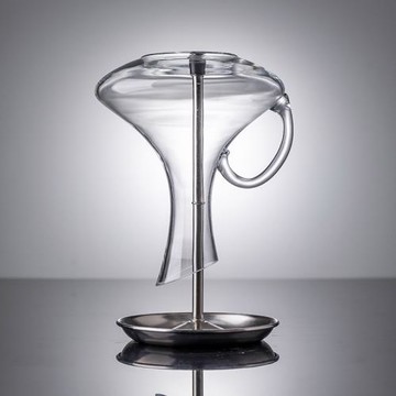 快速醒酒器紅酒套裝玻璃醒酒壺酒具分酒器支架倒掛輕奢個性創意