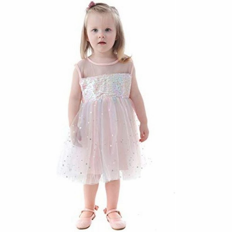 Weileenice ベビードレス 女の子 70 赤ちゃん 60 フォーマル チュール ドレス ピンク 新生児 セレモニー 結婚式 誕生日 通販 Lineポイント最大get Lineショッピング