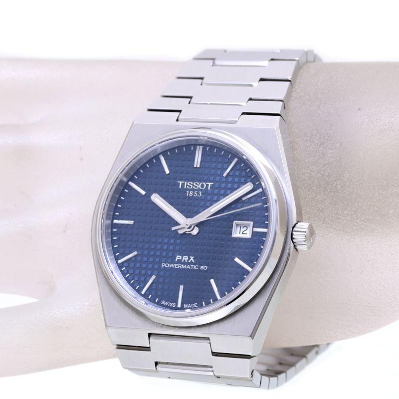 ティソ TISSOT PRX パワーマティック80 T1374071104100【'23年購入