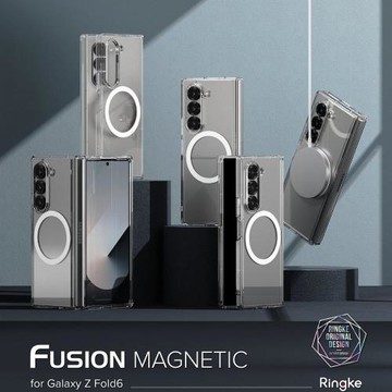 韓國Ringke適用三星ZFold6折疊屏透明磁吸手機殼防摔MagSafe保護套Z Fold6/7首爾可掛繩保護套fold7殼