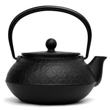 岩鑄 南部鐵器 鐵瓶兼用急須 5型七寶 0.65L 附茶濾