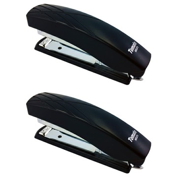 Tomato 10號訂書機 M5375 黑色 雙排針 輕巧便利 辦公用品 2個