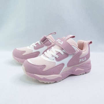 FILA 3J821Z251 大童鞋 運動鞋 足弓支撐 抗菌防臭 桃【iSport愛運動】