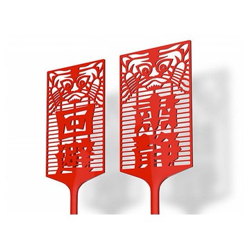 趣味搞怪蒼蠅拍(2入) 隨機出貨