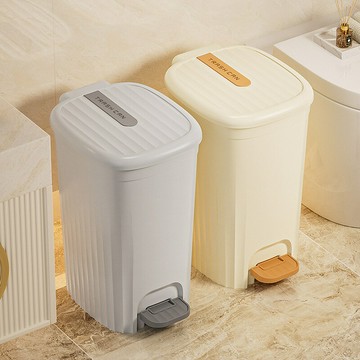 廚房垃圾桶家用高級感高顏值客廳帶蓋大號衛生間廁所腳踏垃圾桶