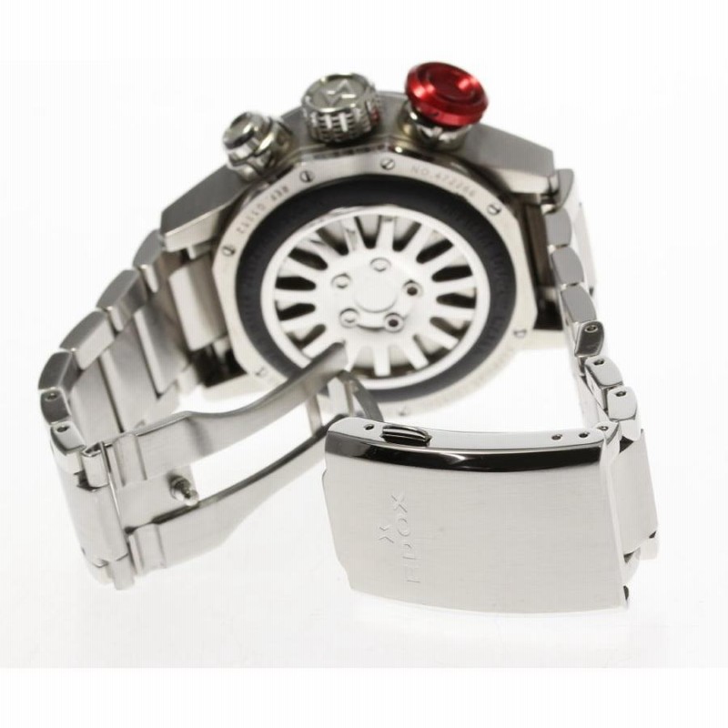 ☆美品【EDOX】エドックス クロノラリー 01112 自動巻き メンズ【ev15 