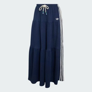 Adidas 愛迪達 Resort Skirt L KX0728 女 長裙 舒適 百搭 休閒 深藍