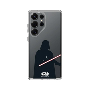 Galaxy S25 Ultra Clear 透明 - 迪士尼-星際大戰 Star Wars - 黑武士-剪紙系列