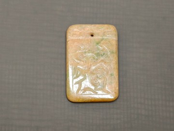 老緬甸翠玉雕刻件 – 純古董SA-227