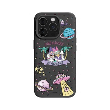 iPhone 16 Pro SolidX 黑 - 迪士尼-米奇 Mickey - 繽紛宇宙-米妮與黛西