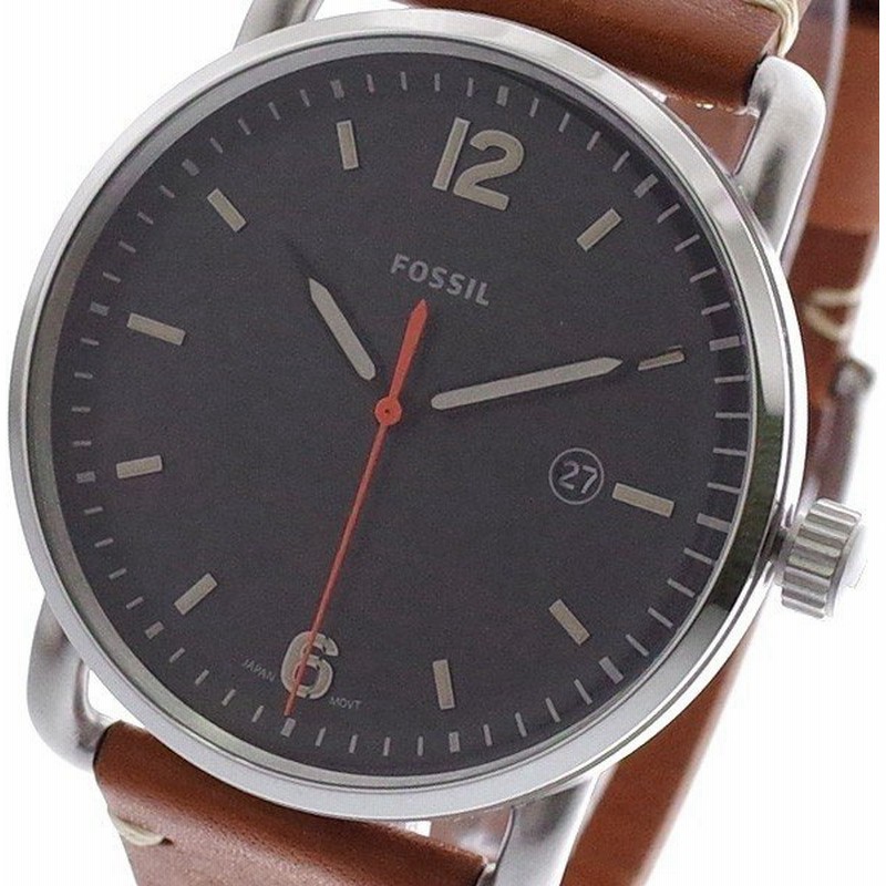 腕時計 腕時計 フォッシル Fossil 腕時計 メンズ Fs5328 クォーツ ブラック オレンジ ステンレス ケース レザー ベルト 通販 Lineポイント最大0 5 Get Lineショッピング