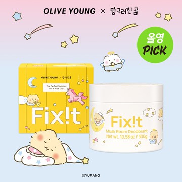 [mangomee Edition] Fixit Room Deodorant #Soft Musk 300g
