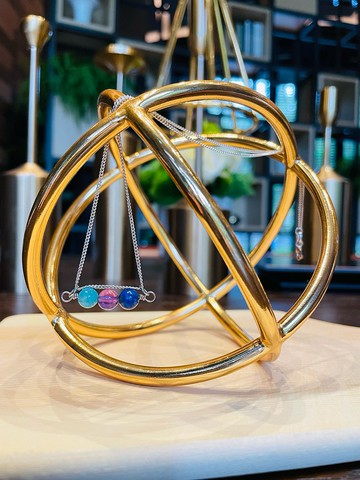 驀然(項鍊系列)仨人--小色彩