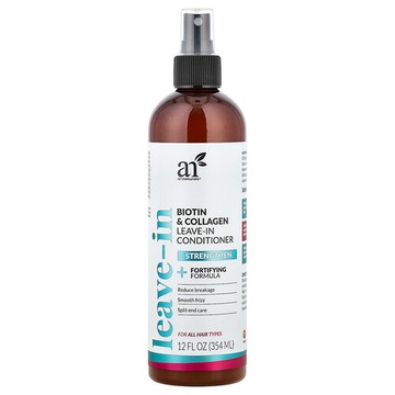 artnaturals, Biotin & Collagen Leave-In Conditioner, For All Hair Types, 12 fl oz (354 ml)