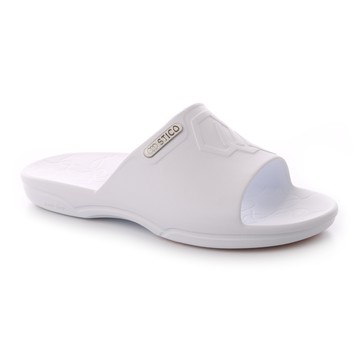 韓國STICO科技防滑安全拖鞋NIS-250-WH山茶花白，專為老人設計