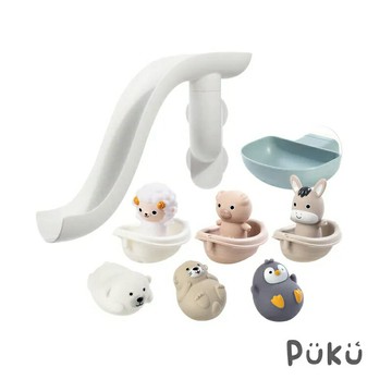 PUKU Bubble泡泡探險隊戲水11件組_滑水道★衛立兒生活館★