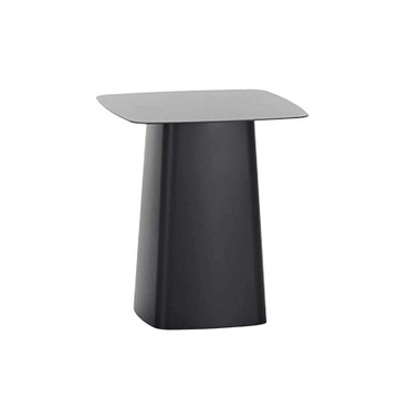 Metal Side Tables Outdoor 戶外圓角邊桌（黑、中）