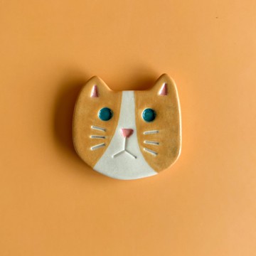 陶瓷貓磁鐵