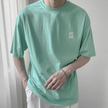 潮牌字母學生青少年印花短袖T恤