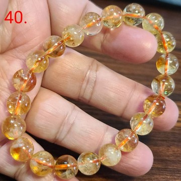 黃阿賽 阿賽斯特萊石 手鍊 手環 手珠 高頻能量水晶 9mm 天然 ❤水晶玉石特賣#C428-14